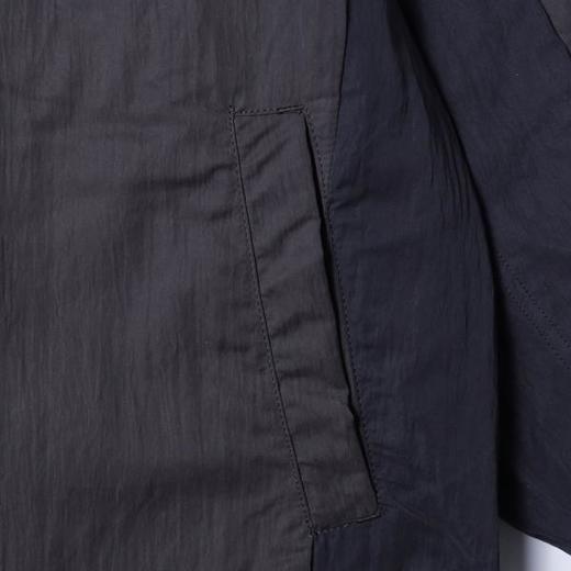 26Q8776SDSA男士秋冬新款痞帅男装韩版撞色拼接纽扣翻领长袖衬衫百搭时尚 商品图3