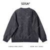 SDSA男士秋冬新款痞帅男装时尚韩版磨破撞色圆领卫衣百搭套头上衣 商品缩略图4