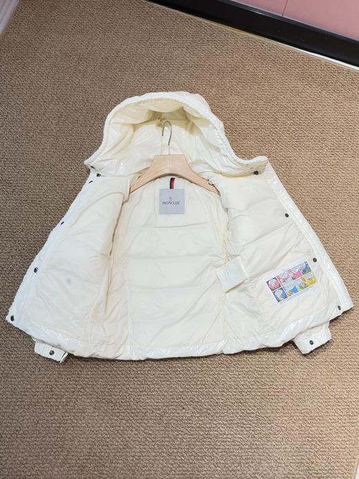 亲子款｜Moncl！Glareins 小香风拼接织带连帽羽绒服 商品图11