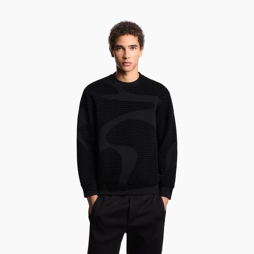 E ARMANI 卫衣男  EM002900AF10013-FC242 黑色. 商品图1