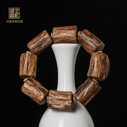 天然达拉干沉香随形手串 47克 SP8593 商品图0