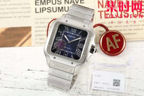 AF卡地亚桑托斯 山度士系列 山度士大号机械男款腕表，成熟魅力之典范