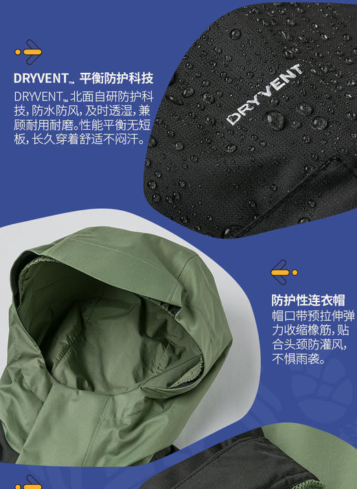 北面 25年秋冬  冲锋衣  8DXU 商品图1