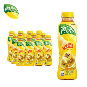 可口可乐 阳光 柠檬 茶饮料 500ml*12瓶 整箱整箱装 商品图4