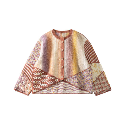 苏苏姐家马蒂斯拼接外套手工DIY编织钩针衣服毛线团自制材料包 商品图4