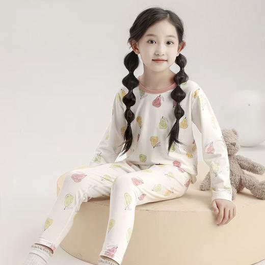 LF竹纤维女童竹棉水果秋衣套6116 商品图0