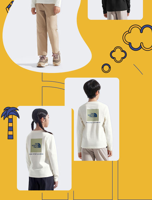 北面 25年秋冬  内搭  8F5T 商品图8