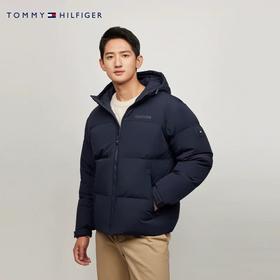 冬季新品TOMMY汤米鹅绒男士连帽防风防水羽绒服