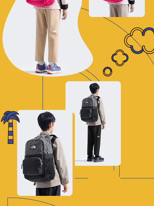 北面 25年秋冬  双肩包   8EEW 商品图2