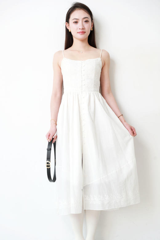 珍珠镌刻+小牛皮工艺，法式老钱风氛围感复古气质腰带皮带C102866 商品图9