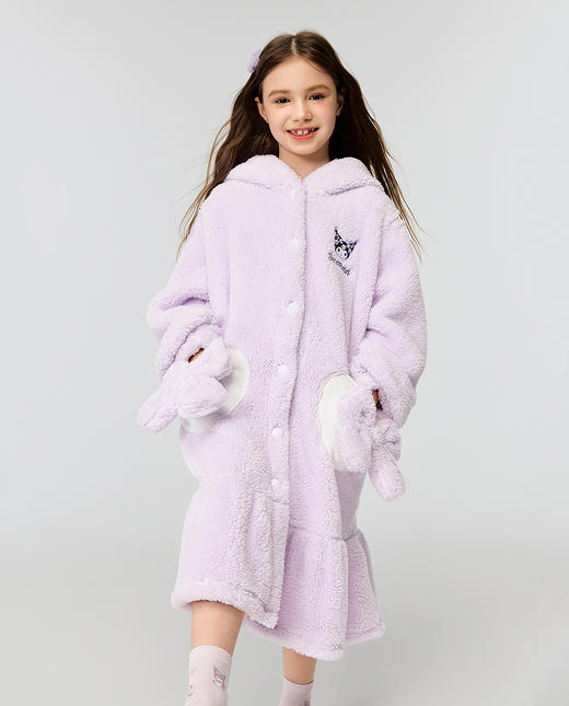 【春上新】8楼爱慕儿童Aimer Kids女孩酷洛米洛丽塔家居袍AK144J621，吊牌价799元 商品图1