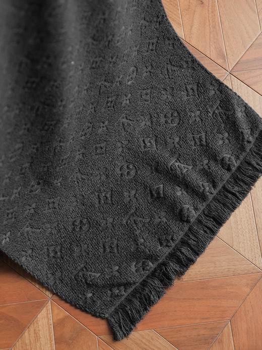 WJ25-GUCCI古驰 经典双G格纹 绒线围巾 男女同款情侣款（QZ*MM） 商品图2