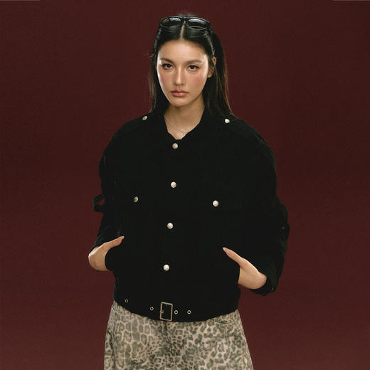 Ariseism 美式复古短外套女秋季新款外套 商品图1