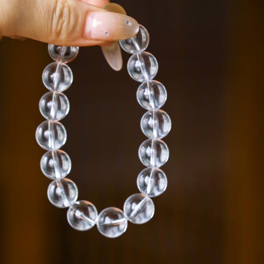 天然白水晶手串 搭配五行 男女通用多 规格可选 商品图1