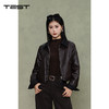 冬上新酷飒显瘦百搭机车风皮夹克外套2254109 商品缩略图0