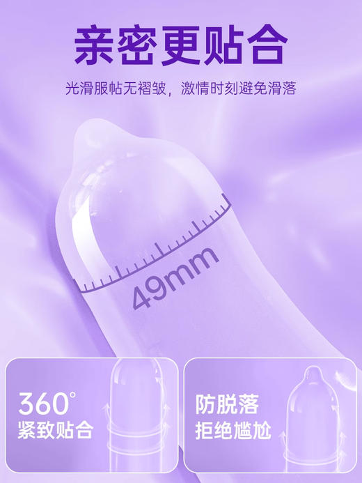 桃可可小紫盒紧薄贴合款 商品图1