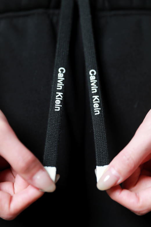 巨厚巨厚哇，加厚又加绒。字母印花松紧腰身收口小脚卫裤C102888 商品图9