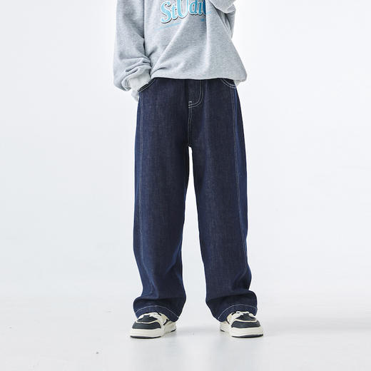 蓝汽水不落色牛仔裤889B258038JX 商品图2