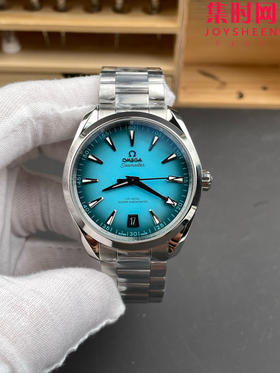 欧米茄VS海马150米系列 绿松石 6点位日历 Aqua Terra 150米腕表 8900一体机 男士腕表 表径41mm