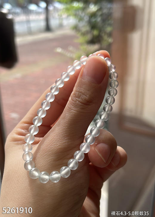 玻璃种珠珠手串  36999【5261910】 商品图2