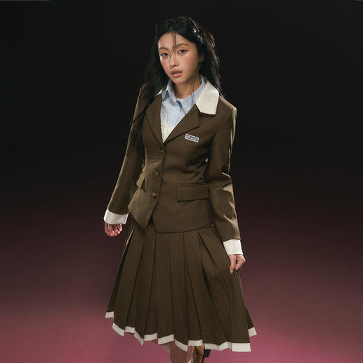 Ariseism 美式复古时尚套装女秋季新款两件套 商品图0