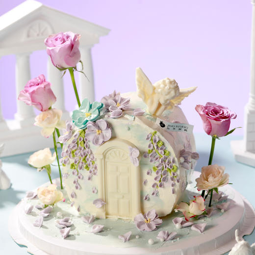 【花园里的优雅】2磅 香草奶油芒果夹心口味 | 左羊 商品图3