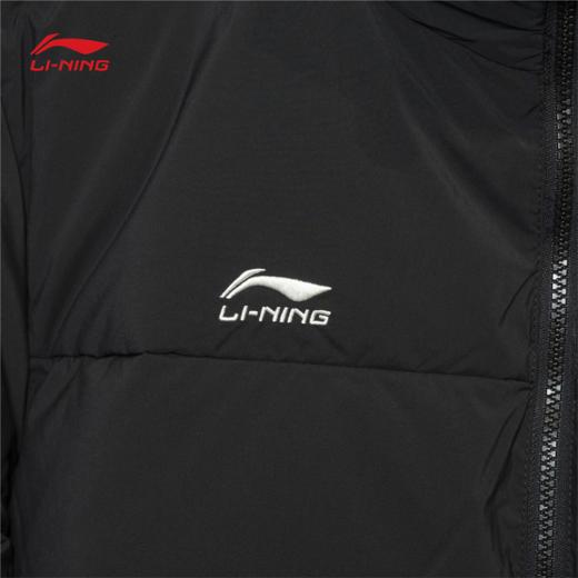 李宁火锅羽绒服丨男款25冬季鸭绒短款保暖上衣立领运动外套AYMV581 商品图4