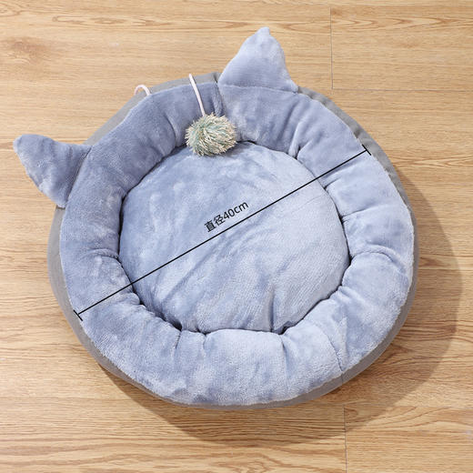 月亮宠物窝猫窝狗窝尺寸约45cm 秋冬宠物睡垫批发 商品图4