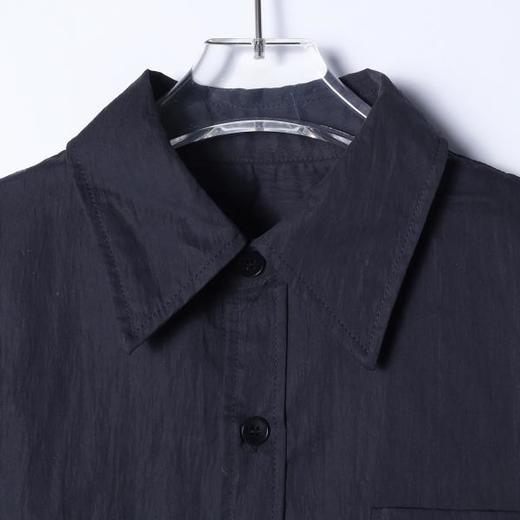 26Q8776SDSA男士秋冬新款痞帅男装韩版撞色拼接纽扣翻领长袖衬衫百搭时尚 商品图2