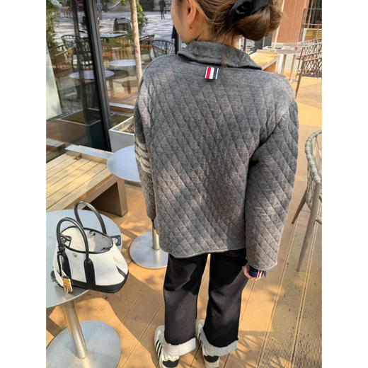 2510504   TB 菱格长袖四条杠外套 商品图11