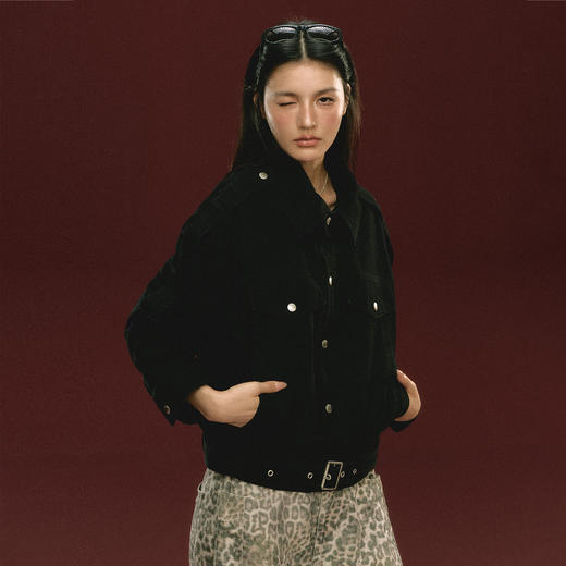 Ariseism 美式复古短外套女秋季新款外套 商品图2