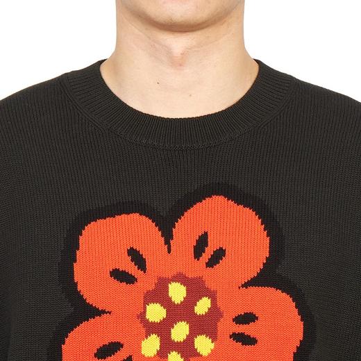 【超惠秒】KENZO 高田贤三 男女通款 全棉海棠花针织logo套头毛衣11097 商品图8