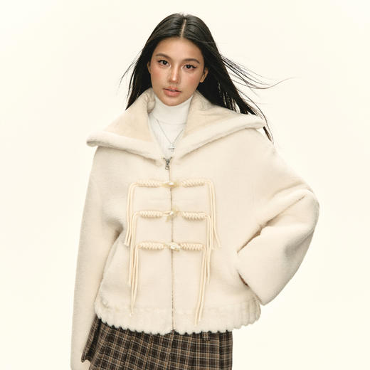 Ariseism 美式复古加厚外套女冬季新款保暖外套 商品图1