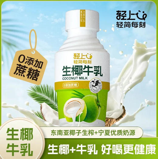 轻上0糖生椰饮品生椰牛乳360ml 商品图0