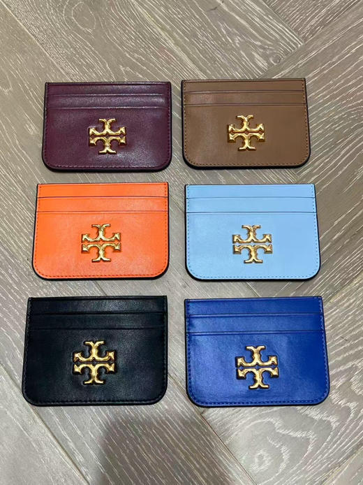 贸易公司渠道，原单正品 Tory Burch经典双T标识卡包，六个色 商品图0