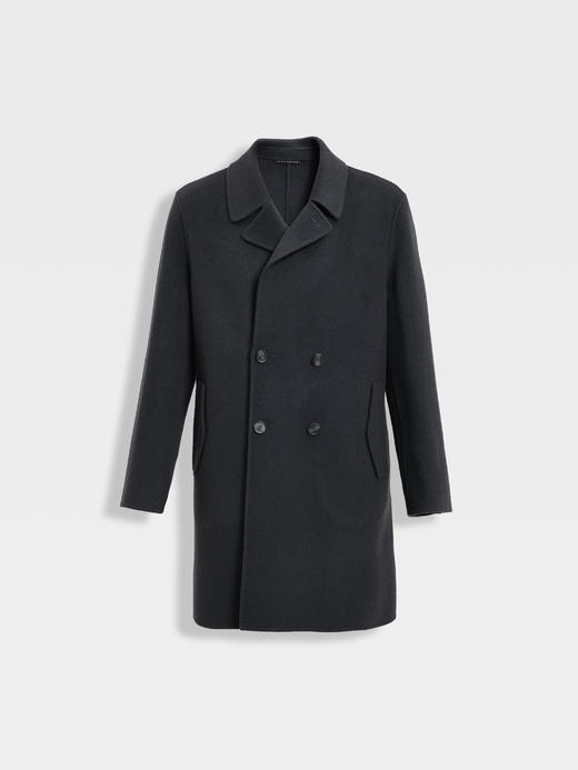 callisto深灰绵羊毛大衣 商品图0