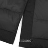 THESOONG极简风进口匈牙利棉麻鹅绒锁温廓形羽绒服外套HWYRF8086 商品缩略图2