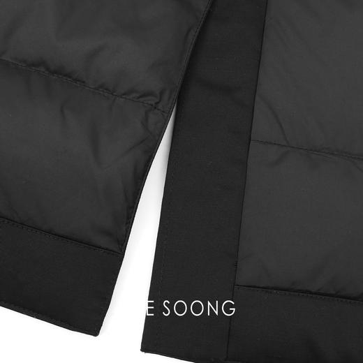 THESOONG极简风进口匈牙利棉麻鹅绒锁温廓形羽绒服外套HWYRF8086 商品图2