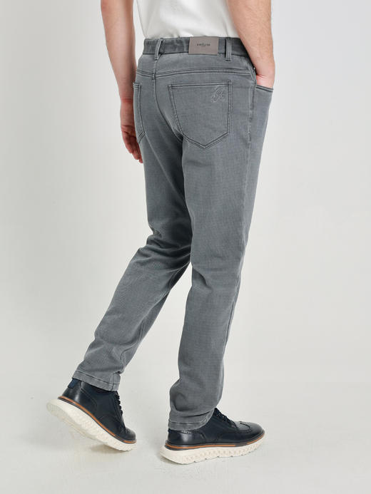 callisto海豚灰直筒水洗牛仔裤 商品图4