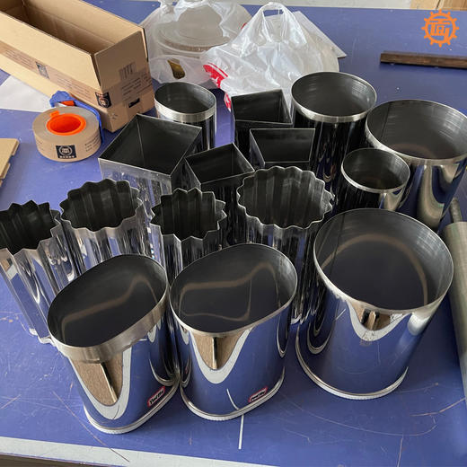 定做馄钝皮方形梯形椭圆烧麦模具包邮 商品图1