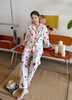 P.J.Sawage秋冬双面磨毛保暖睡衣套装女 轻柔棉质月子服家居服pjs 商品缩略图6