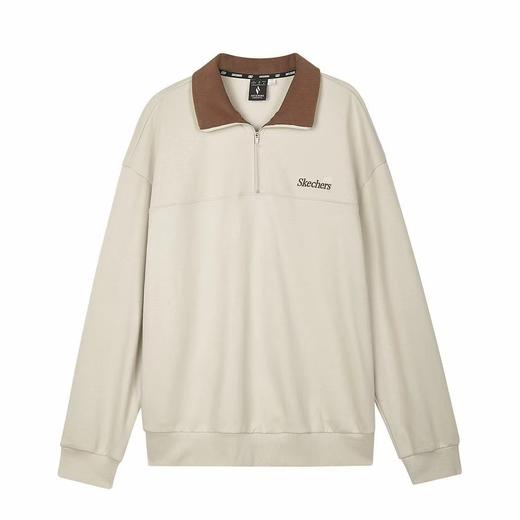 斯凯奇 159.9元 针织套头卫衣 (线上线下同时在售不保证有货，活动款不退不换介意勿拍) 601330-GJ 商品图0