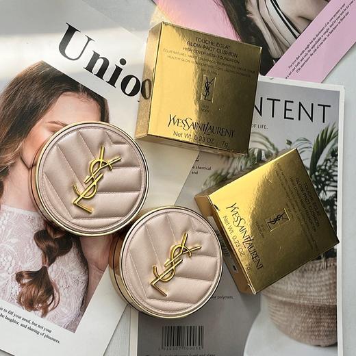 【特价秒杀】 YSL圣罗兰 粉皮革气垫中样7g  一般贸易 商品图12