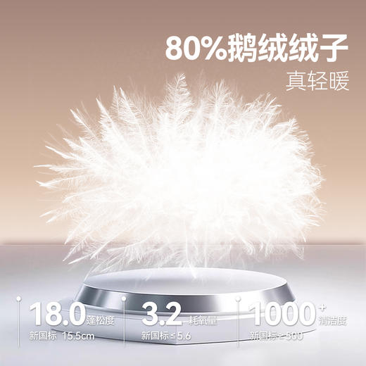 【极寒鹅绒/加厚/长款】男女童加长款羽绒服冬季新款安奈儿童装EM545610 商品图2