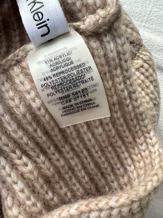 贝壳三 针织柔软罗纹纯色保暖围巾韩版百搭细腻舒适围脖C102820 商品图6