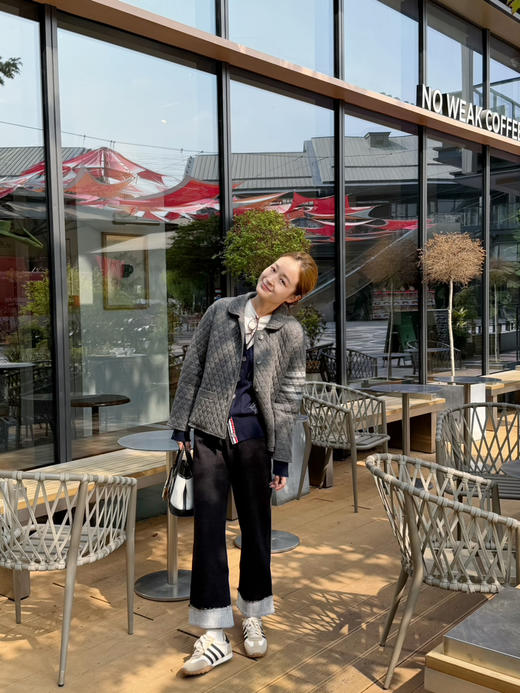 2510504   TB 菱格长袖四条杠外套 商品图7