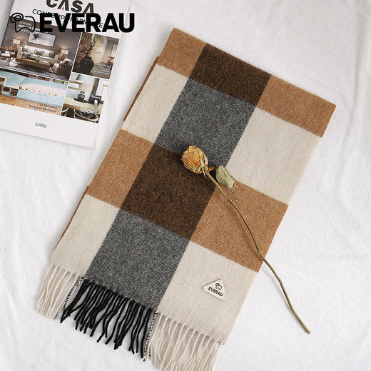 EVERAU苏格兰格纹围EA8001 商品图6