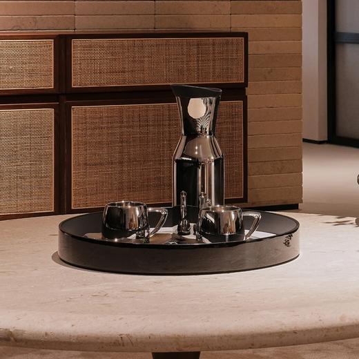 欧普漆器圆托盘 黑 RESONG日诵家居 商品图7