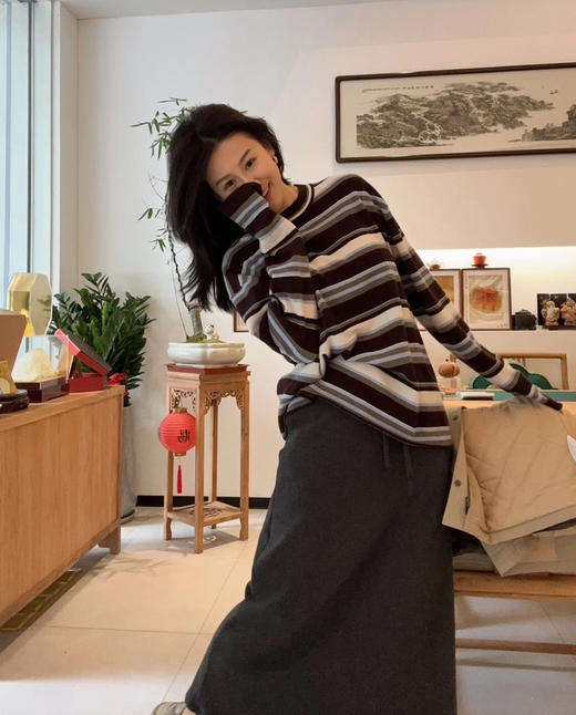 定织定染纱线 Row条纹羊毛102806 商品图10