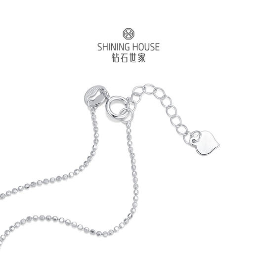 【实心款】【 玲珑宝葫 】钻石世家 玲珑宝葫系列 18K金葫芦镶钻项链 18K金葫芦镶钻戒指 18K金葫芦镶钻手链【单吊坠，上图仅为搭配示意】不支持无理由退换货 预计3-5天发货 商品图12